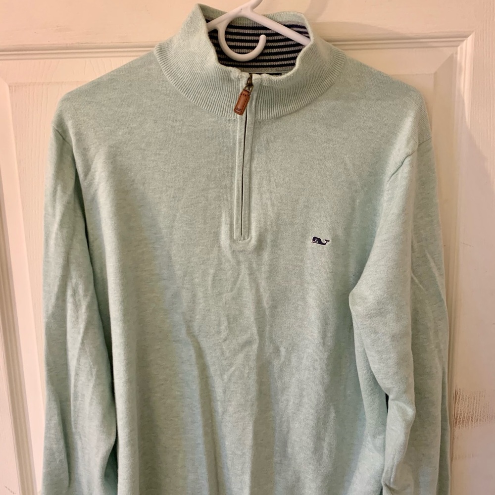 Vineyard vines quarter zip sweater
